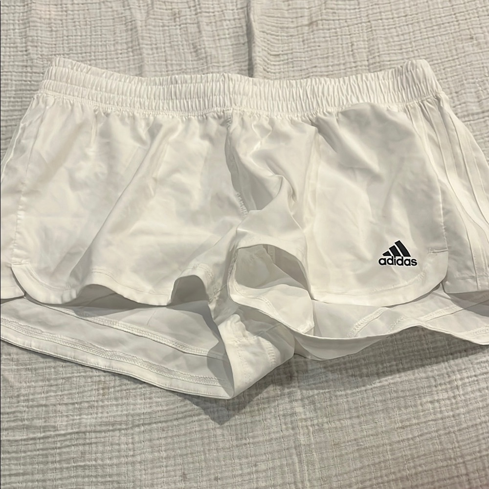 Adidas Women's White Shorts